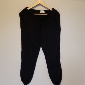 Relaxed joggers--capri length